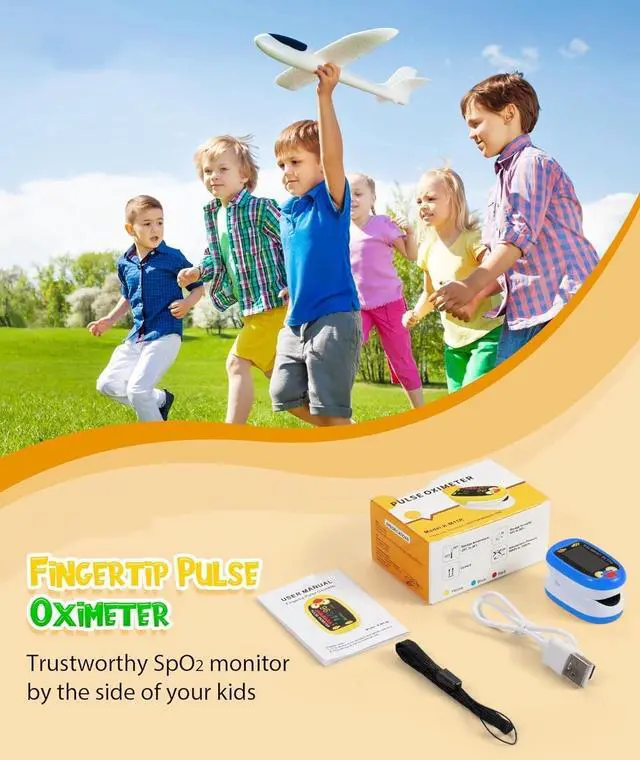 Alt view image 6 of 7 - Rechargeable Fingertip Pulse Oximeter,Blood Oxygen Saturation Monitor use for PR and SPo2
