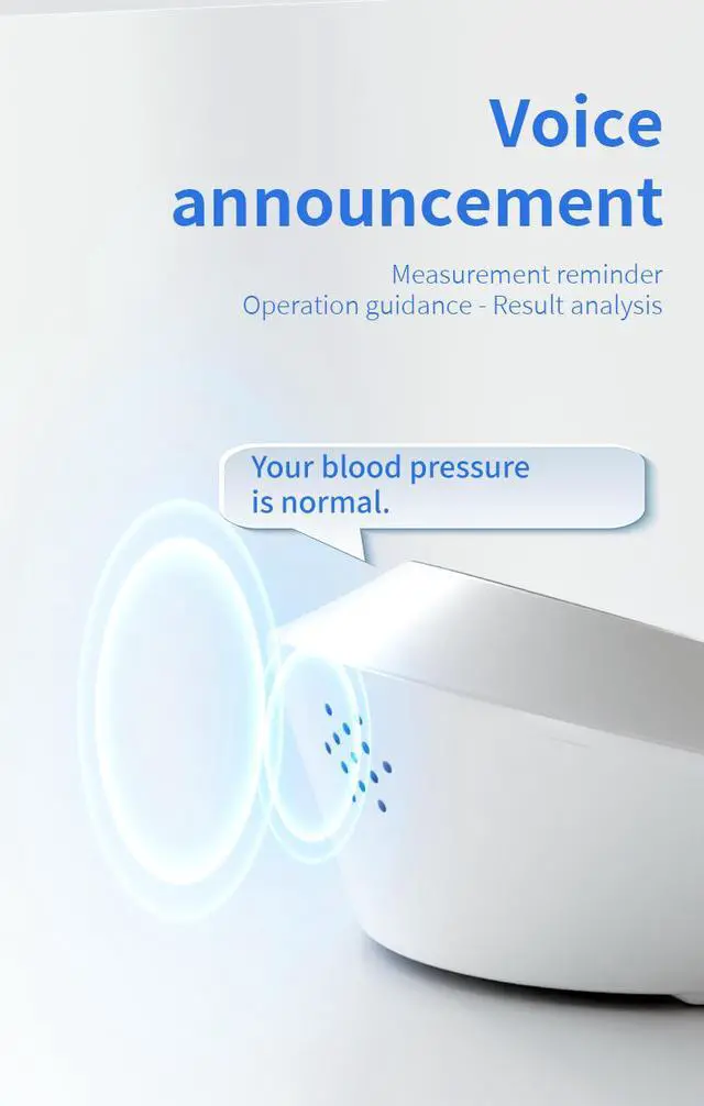Alt view image 4 of 7 - New Upgrade Upper Arm Blood Pressure Monitor Adjustable Comfort Arm Cuff Digital Home BP Machine