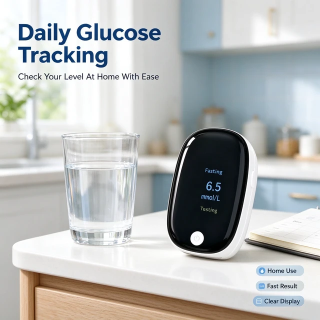 Alt view image 2 of 5 - 2-in-1 Glucose & SpO2 Monitor