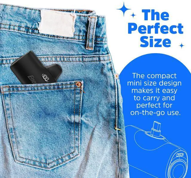 Alt view image 6 of 7 - Energizer Portable Charger 4600mAh Power Bank 22.5W USB-C Output Charging Compatible with the iPhone Android devices, tablet_UE4600PQ