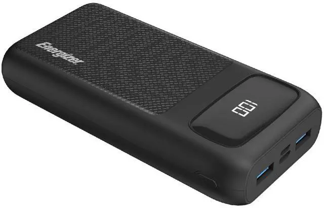 Main image of Energizer Power Bank 20000mAh - USB-C 20W Outputs Fast Charging Battery Pack, USB-A 18W with 4 Outputs & LCD Screen for Android/iPhone 15 16 Plus Pro Max/iPad Tablet and etc_UE20063PQ