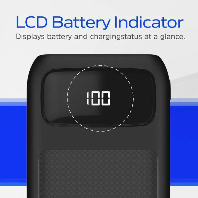 Alt view image 6 of 7 - Energizer Power Bank 20000mAh - USB-C 20W Outputs Fast Charging Battery Pack, USB-A 18W with 4 Outputs & LCD Screen for Android/iPhone 15 16 Plus Pro Max/iPad Tablet and etc_UE20063PQ