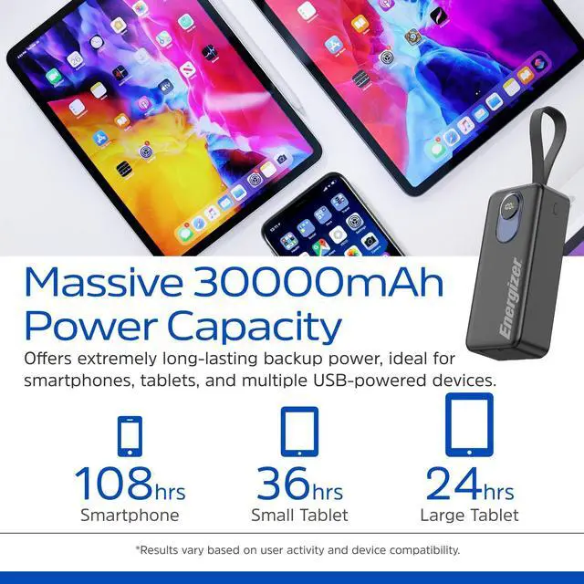 Alt view image 4 of 7 - UE30097PQ (PowerBank 30000mAh)