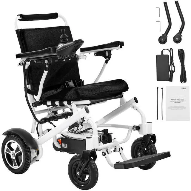 Main image of Electric Wheelchair for Adults, 300lbs Capacity, Foldable & Lightweight Motorized Wheelchair, 13-Mile Long Travel Range, All-Terrain Powered Chair, Portable for Seniors & Disabled