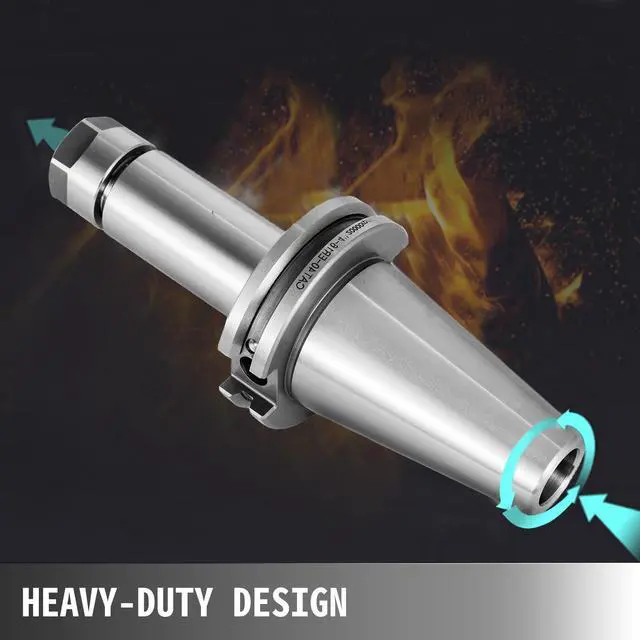 Alt view image 3 of 7 - CAT40-ER16 COLLET CHUCK--4 CHUCKS Tool Holder Set 100mm