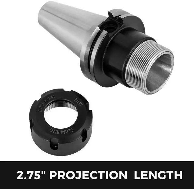 Alt view image 4 of 7 - 5 PCS Collet Set, CAT40 ER32 Collet Chuck, for CNC Engraving Machine & Milling Lathe Tool (CAT40 ER32)