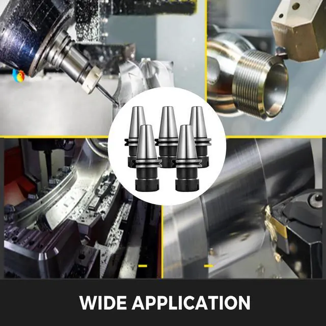 Alt view image 7 of 7 - 5 PCS Collet Set, CAT40 ER32 Collet Chuck, for CNC Engraving Machine & Milling Lathe Tool (CAT40 ER32)