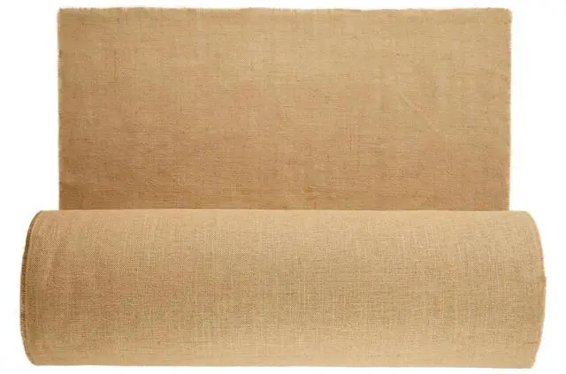Alt view image 2 of 8 - VEVOR Burlap Fabric Roll Burlap Tree Wrap 40 in x 300 ft for Crafts & Plants