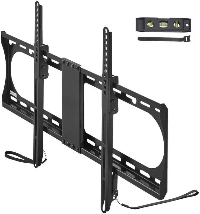 Alt view image 8 of 14 - VEVOR Universal TV Wall Mount, Low Profile TV Mount Fits for Most 37-70 inch TVs, Tilt Wall Mount TV Brackets, Max VESA 600x400mm, Holds up to 132 lbs