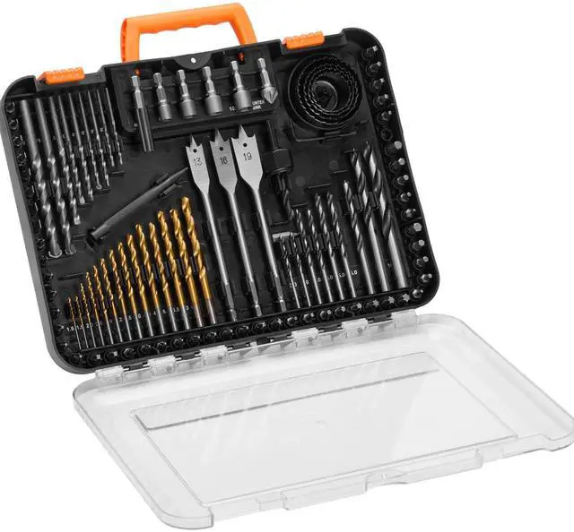 Alt view image 3 of 9 - VEVOR Drill Bit Set 100PCS Screwdriver Bit Set with Carrying Case Multi-purpose