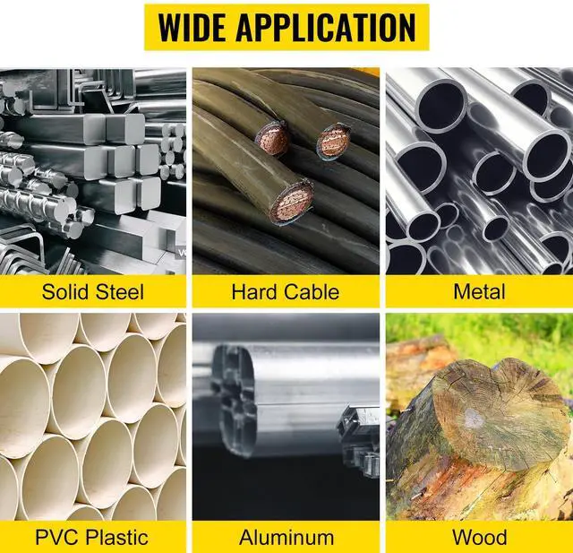 Alt view image 8 of 8 - VEVOR Portable Band Saw, 110V Removable Alloy Steel Base Cordless Band Saw, 5 Inch Cutting Capacity Hand held Band Saw,Variable Speed Portable Bandsaw, 10Amp Motor Deep Cut Band saw for Metal Wood