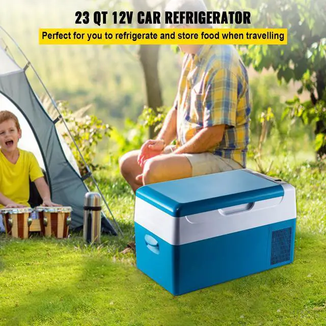Alt view image 2 of 7 - Portable Refrigerator 23 Quart(22 Liter),12 Volt Refrigerator App Control(-4~68), Car Refrigerator Electric Compressor Cooler with 12/24v DC & 110-240v AC for Camping, Travel, Fishing, Outdoor