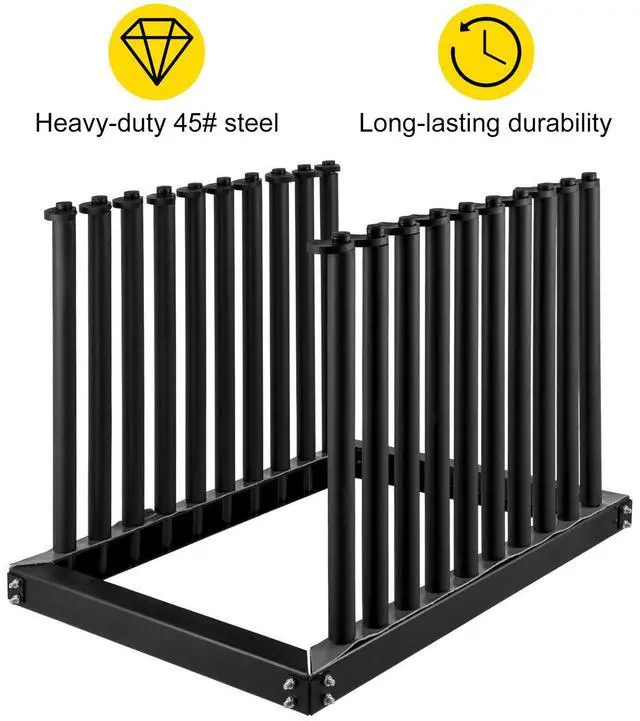 Alt view image 2 of 7 - Windshield Rack 9-Lite, Windshield Truck Rack Steel, Windshield Glass Rack 24-Inch Height, Windshield Rack for Truck with PVC Pad & Foam Padding, Glass Rack for Truck, for Glass Transportation
