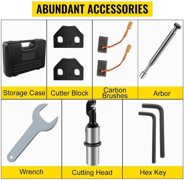 Alt view image 5 of 7 - Electric Sheet Metal Cutter, 380W Power, 1800RPM Rotor Speed, 0.07in/1.8mm Cutting Capacity, Includes Replacement Blades and Storage Case, Ideal for Stainless Steel, Aluminum, Plastic