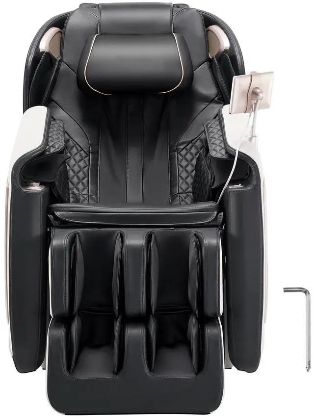 Main image of Full Body Massage Chair, 3D Zero Gravity Recliner with SL Track, 18 Auto Modes, Heat, Foot Rollers, Armrest Control, LCD Display, 36 Airbags, Retractable Footrest