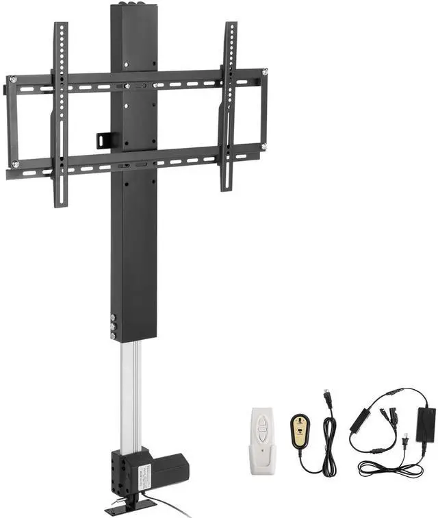 Main image of Automated TV Elevator, 20" Stroke for 28-32" TVs. Remote-Controlled, Adjustable Height 30-50", Supports up to 132 lbs