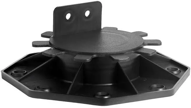 Alt view image 2 of 8 - VEVOR Deck Blocks 24 PCS, 2000lbs / 907.18kg Load Capacity Deck Support Plastic Pedestal Paver, Raising 1.18 - 2.36 inch / 30 - 60 mm, Height Adjustable Shed Foundation Base for Wood Concrete Metal