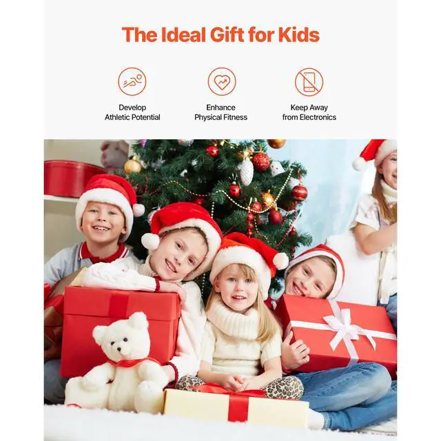 Alt view image 7 of 8 - VEVOR Kids Basketball Hoop, 4-Hoop Child Basketball Hoops, Portable Basketball Stand with Adjustable Heights and 3 Balls, Indoor and Outdoor Basketball Toy Set for Children of All Ages, Boys & Girls