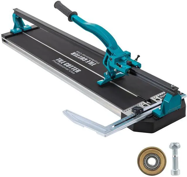 Main image of Tile Cutter 31 Inch,Manual Tile Cutter Single Rail with Precise Laser Positioning, Alloy Cutter Wheel with Ergonomic Handle, Accurate Rulers, For Large Tile 0.24\"-0.59\" Thickness