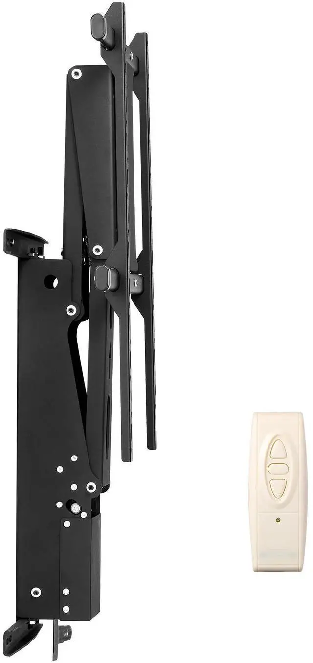 Alt view image 8 of 14 - VEVOR Motorized TV Wall Mount, 32-65 in Electric Fireplace TV Wall Mount Black