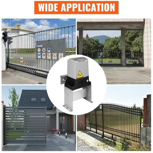 Alt view image 7 of 7 - 3300lbs Automatic Sliding Gate Opener Driveway Operator Infrared Sensor