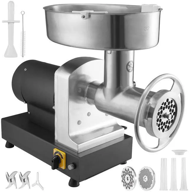 Alt view image 8 of 14 - VEVOR Heavy Duty Electric Meat Grinder 992 Lb/H Capacity 1100W Sausage Stuffer