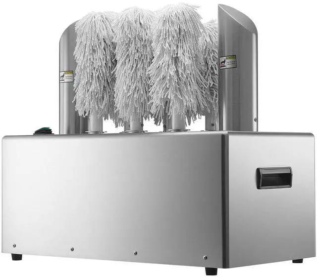 Main image of Wine Glass Polisher Machine, 8-Brush Glass Polishing Machine, 660 Cups/Hour Electric Commercial Glass Polisher for Champagne Glasses, Beer Cups, Mugs, Perfect for Bar Restaurant Kitchen