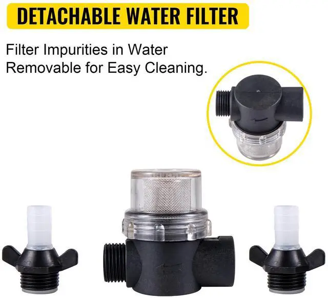 Alt view image 5 of 7 - Washdown Deck Wash Pump Kit 12v 20 Lpm 70 Psi Caravan Rv Boat Marine