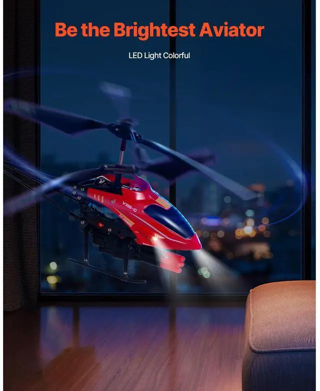 Alt view image 11 of 14 - RC Helicopter 3.5 Channel Remote Control Aircraft Toy Shooting Mode Kids Present