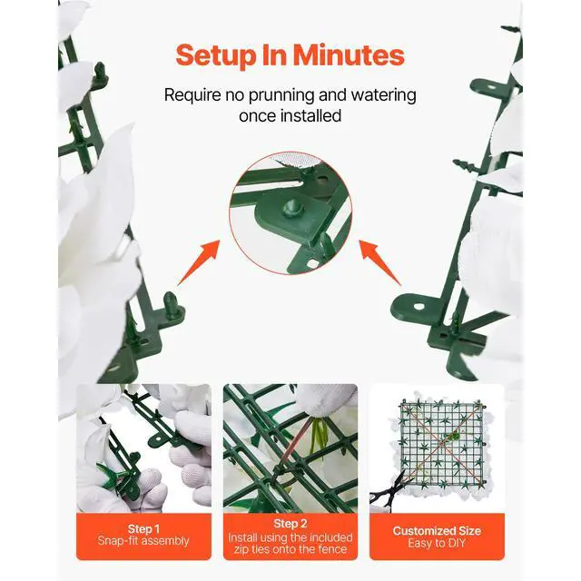 Alt view image 5 of 8 - 3D Flower Wall Panel 24 PCS 15 x 15 in Artificial Floral Background for Wedding