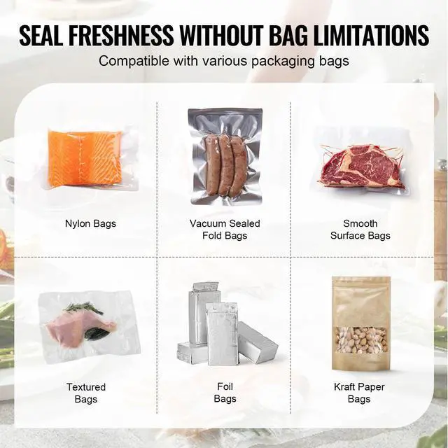 Alt view image 5 of 7 - Chamber Vacuum Sealer, 900W Sealing Power, Vacuum Packing Machine for Wet Foods, Meats, Marinades and More, Compact Size with 15.7 in Sealing Length, Applied in Home Kitchen and Commercial Use