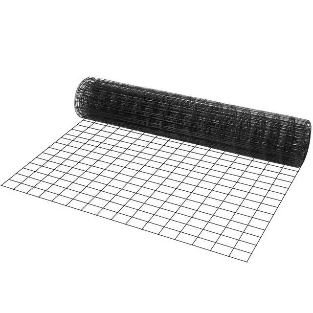 Alt view image 8 of 14 - VEVOR Hardware Cloth, 48'' x 50' Galvanized Wire Mesh Roll, 16 Gauge Chicken Wire Fence Roll, Vinyl Coating Metal Wire Mesh for Chicken Coop Barrier, Rabbit Snake Fences, Poultry Enclosures