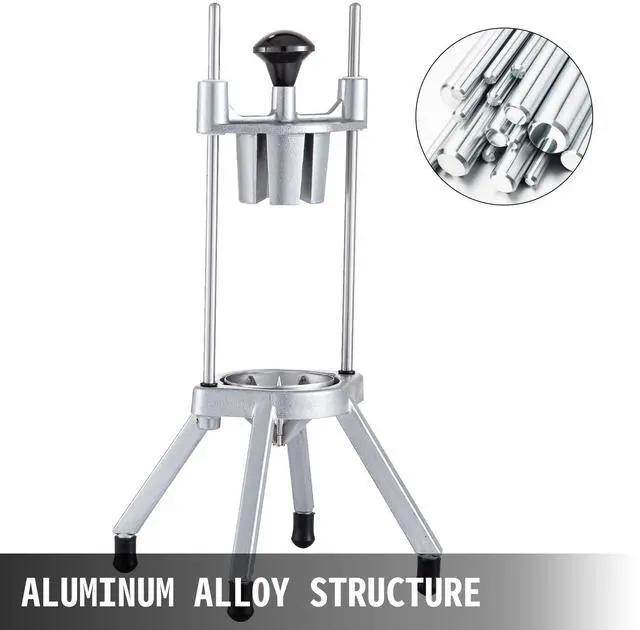 Alt view image 2 of 7 - 8-Section Commercial Easy Wedger Stainless Steel Blade Fruit Lime Slicer, Lemon Cutter 8 Wedges for Bar Restaurant