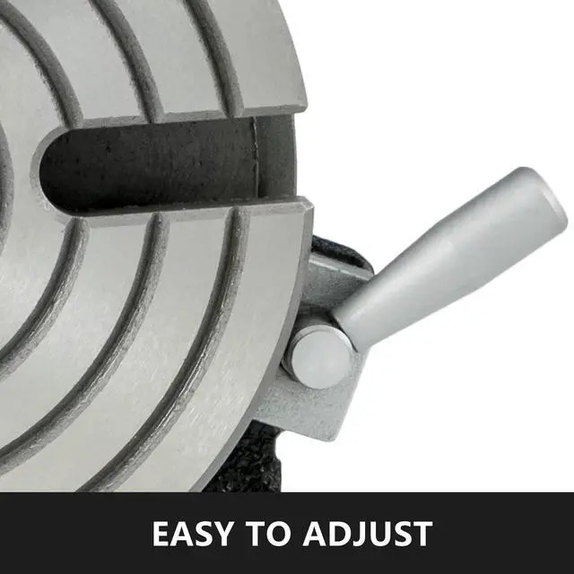 Alt view image 5 of 7 - Rotary Table 6inch(150mm) Horizontal Vertical Milling Table 2/5inch(10mm) 4-Slot Milling Rotary Table MT-2 Rotary Table for Milling with Indexing Plate Set for Precision Milling Drilling