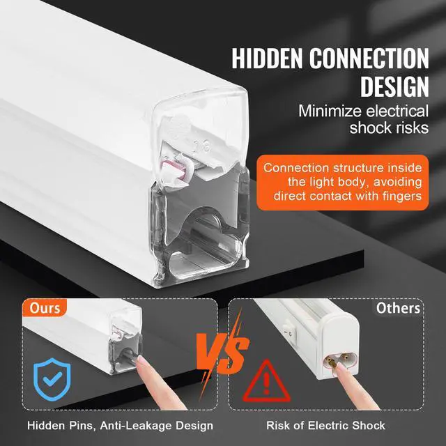 Alt view image 7 of 8 - VEVOR  Hexagon Garage Lights 66300LM 15 Grids Honeycomb LED Shop Ceiling Light