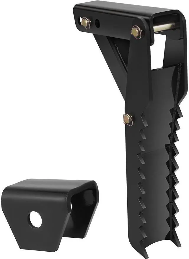 Main image of Backhoe Excavator Thumb Attachments, 36 inch  Adjustable Extreme Weld On Backhoe Thumb Hoe Clamp 1/2 Inch Teeth Thick Steel Plate 16MM Assembly Bolt-On Design