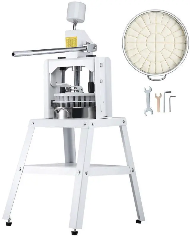 Main image of Dough Divider Rounder, 40PCS Manual Dough Equal Divider Machine, 1.06oz - 4.94oz Hand Press Dough Cutter with 304 Stainless Steel Tray and Blade, Bread Maker for Bakery, Restaurant, Commercial