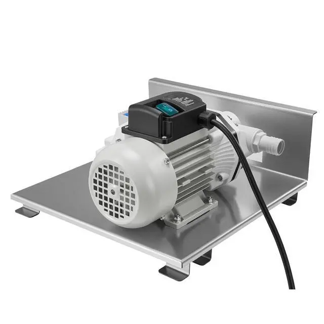 Alt view image 2 of 8 - VEVOR 110V DEF Transfer Pump Kit, 10.5 GPM, Diaphragm Self Priming Electric Water Pump for Diesel Exhaust Fluid Urea, with Mounting Bracket Flow Meter Automatic Nozzle Hose, for Liquid Transportation