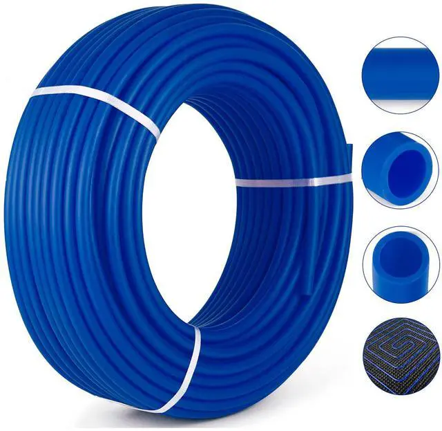Main image of 3/4" 500FT PEX Tubing Pipe Non-Barrier Hose for Radiant Heat Systems Potable Water Blue