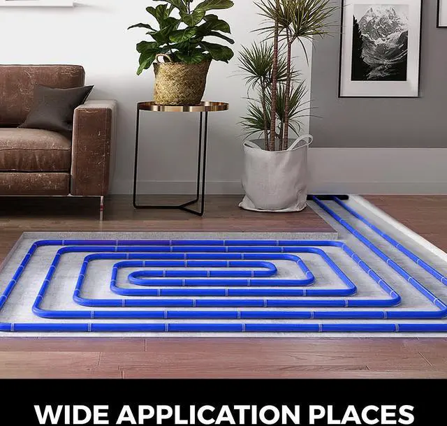 Alt view image 7 of 7 - 3/4" 500FT PEX Tubing Pipe Non-Barrier Hose for Radiant Heat Systems Potable Water Blue