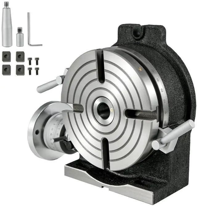 Main image of Rotary Table 8Inch Horizontal Vertical HV8 Precision 3MT Milling Drilling Machine Vernier Reading Milling Drilling Boring