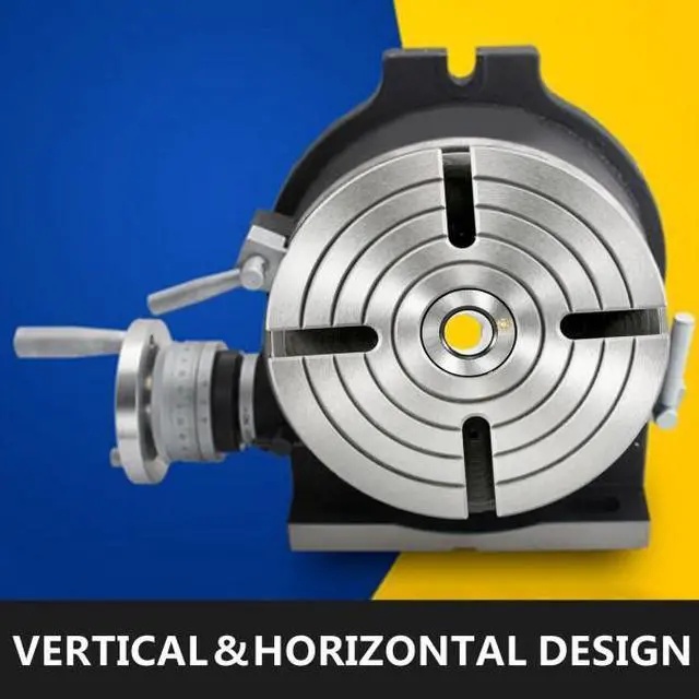 Alt view image 2 of 7 - Rotary Table 8Inch Horizontal Vertical HV8 Precision 3MT Milling Drilling Machine Vernier Reading Milling Drilling Boring