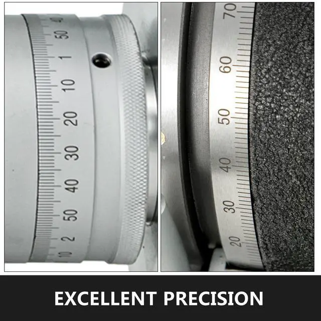 Alt view image 4 of 7 - Rotary Table 8Inch Horizontal Vertical HV8 Precision 3MT Milling Drilling Machine Vernier Reading Milling Drilling Boring