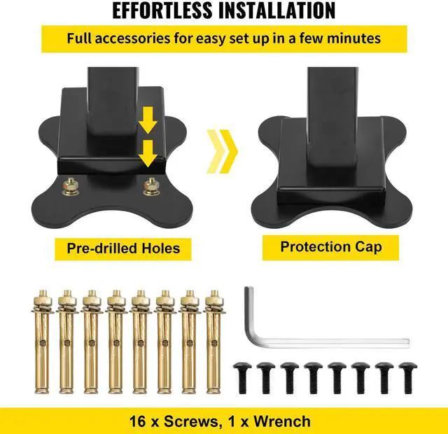 Alt view image 6 of 7 - Handrail Outdoor Stairs 47.6 X 35.2 Inch Outdoor Handrail Outdoor Stair Railing Adjustable from 0 to 30 Degrees Handrail for Stairs Outdoor Aluminum Black Stair Railing Fit 3-4 Steps