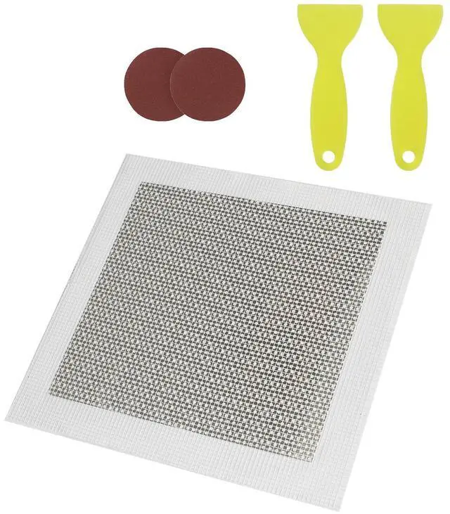 Alt view image 8 of 14 - VEVOR 16PCS Drywall Repair Kit 4/6/8-inch Self-Adhesive Dry Wall Repair Patch Kit