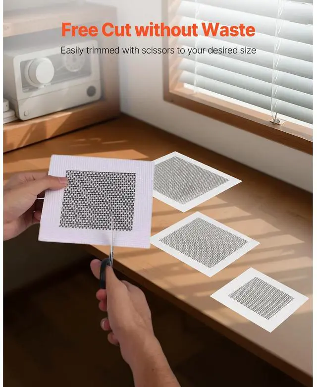 Alt view image 12 of 14 - VEVOR 16PCS Drywall Repair Kit 4/6/8-inch Self-Adhesive Dry Wall Repair Patch Kit