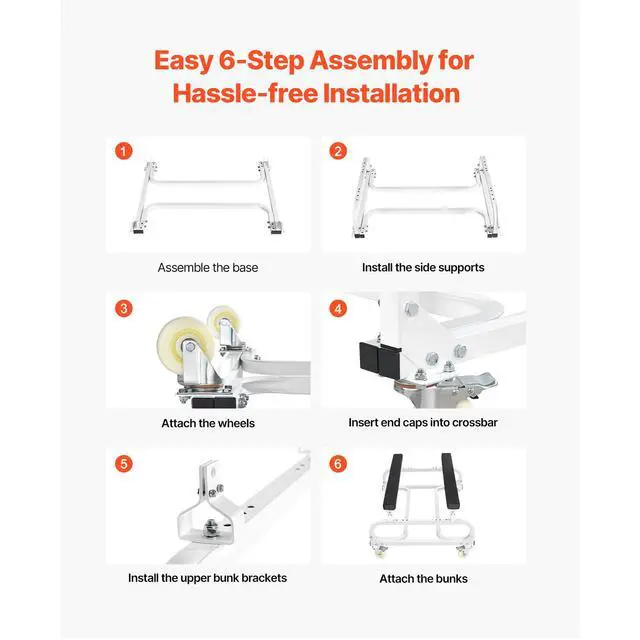 Alt view image 12 of 14 - Watercraft PWC Dolly Boat 1000 lbs Load Capacity Jet Ski Stand Storage Cart