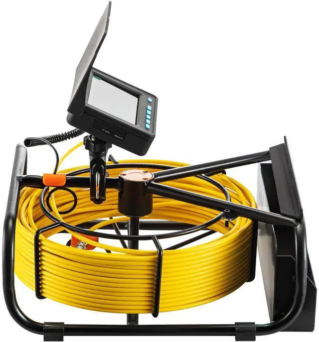 Main image of Sewer Camera, 164FT 4.3" Screen, Pipeline Inspection Camera with DVR Function & Snake Cable, Waterproof IP68 Borescope with LED Lights, Industrial Endoscope for Home Wall Duct Drain Pipe Plumbin