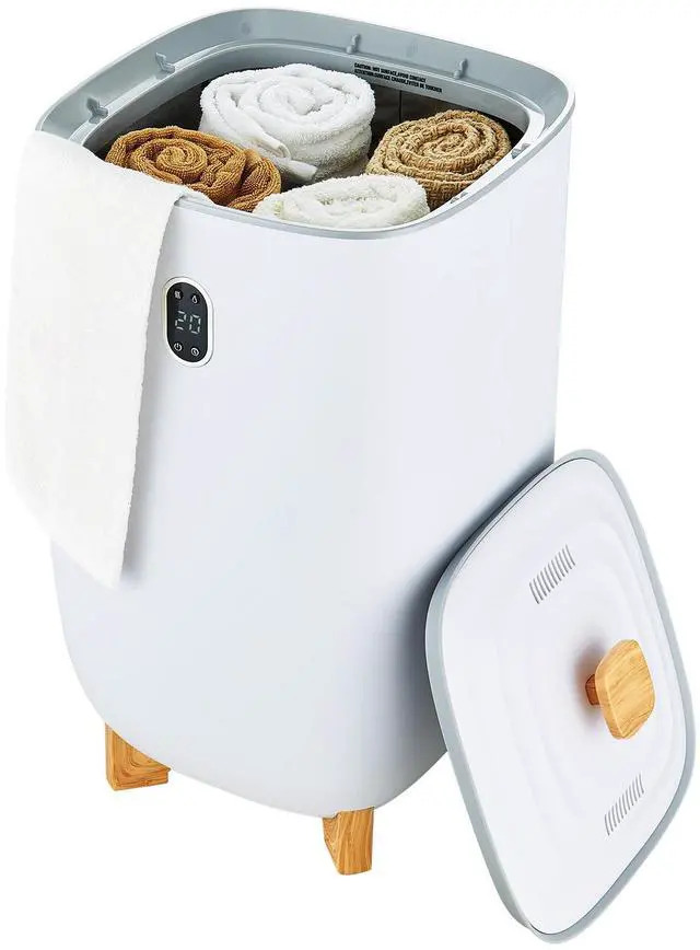 Alt view image 2 of 8 - VEVOR Towel Warmer 35L, Towel Warmer Bucket with Drying Modes(2-5h), Heating Mode 20/40/60/90 Min Auto Shut Off, LED Screen, Luxury Large Towel Warmer for Bathroom, Spa, Bathrobe, Blanket & Pajama