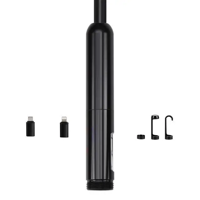 Alt view image 8 of 14 - VEVOR Dual Lens Borescope Endoscope Camera for Android IOS & 16.4FT Snake Cable